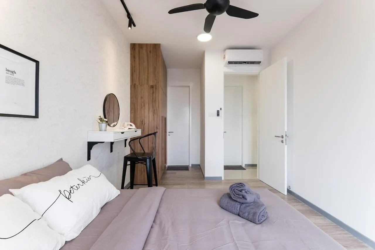 Contemporary United Point 6 Pax 现代风格 Desa Park & Mont Kiara Apartment Kuala Lumpur Malaysia